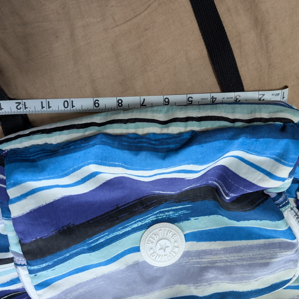 Kipling Multicolor Striped Backpack - Picture 13 of 13